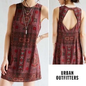 Urban Outfitters Ecote Guinevere open back dress, medium